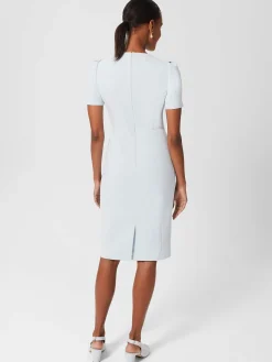 Shop Hobbs Gabrielle Shift Dress Pale Blue