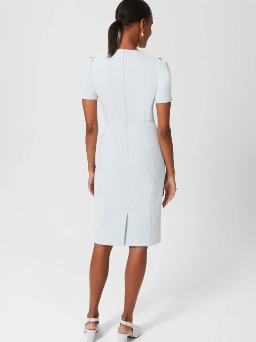 Shop Hobbs Gabrielle Shift Dress Pale Blue