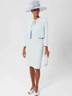 Shop Hobbs Gabrielle Shift Dress Pale Blue