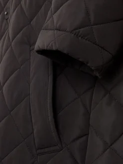 Store Hobbs Gaby Quilted Coat Black