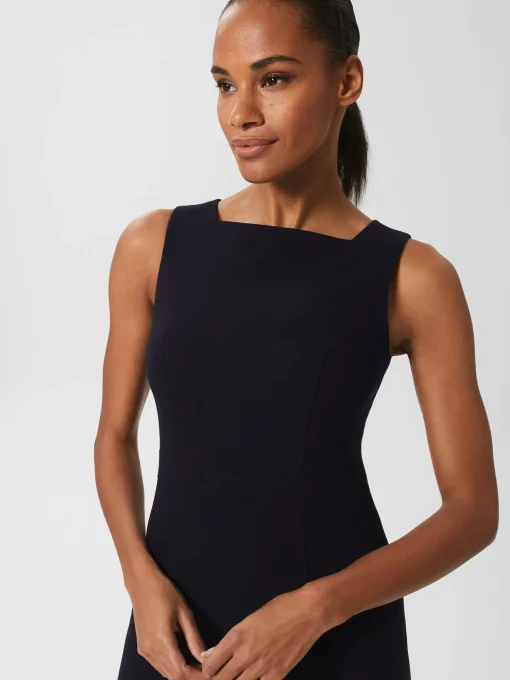Clearance Hobbs Georgie Dress Navy