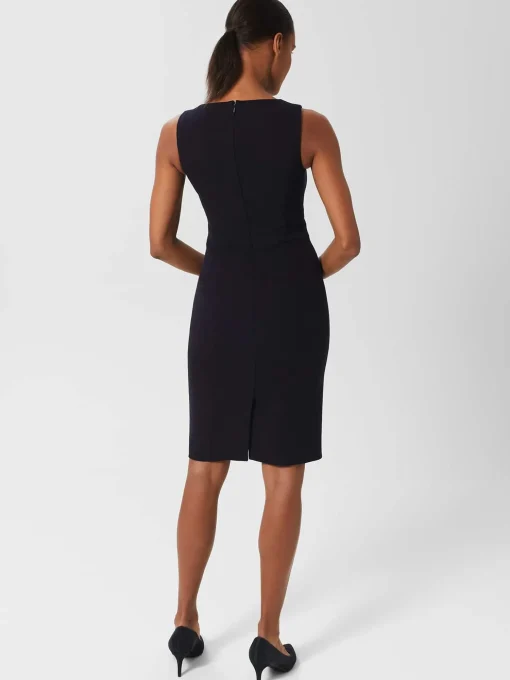 Clearance Hobbs Georgie Dress Navy