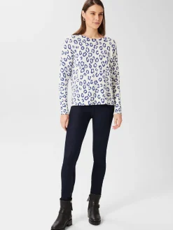 Best Sale Hobbs Gia Sculpting Jean With Stretch Indigo