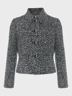 Shop Hobbs Gina Jacket Navy Ivory
