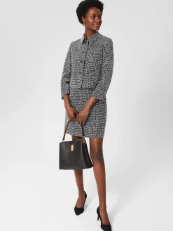 Shop Hobbs Gina Jacket Navy Ivory