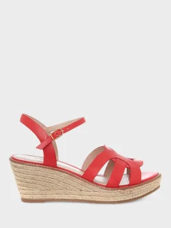 Hot Hobbs Grace Espadrille Flame Red
