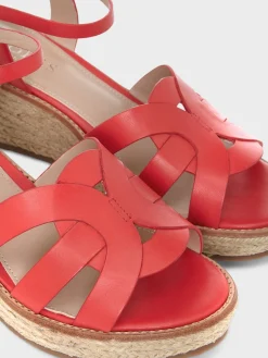 Hot Hobbs Grace Espadrille Flame Red