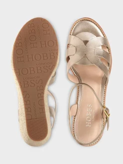 Sale Hobbs Grace Espadrille Gold