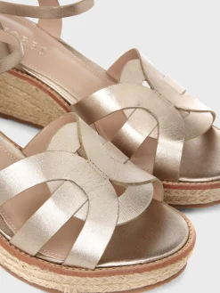 Sale Hobbs Grace Espadrille Gold