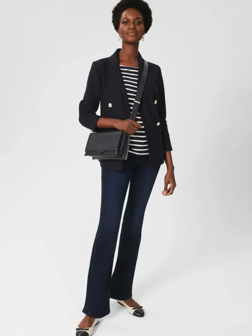 Shop Hobbs Harlow Cross Body Navy