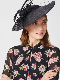 Shop Hobbs Harriet Fascinator Navy