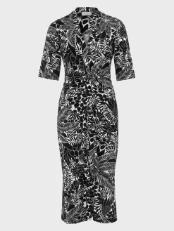 Fashion Hobbs Hatty Jersey Dress Navy Ivory