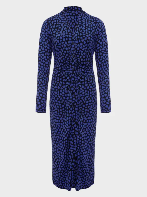 Cheap Hobbs Hatty Jersey Dress Black Blue