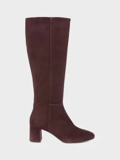 Cheap Hobbs Imogen Long Boot Aubergine