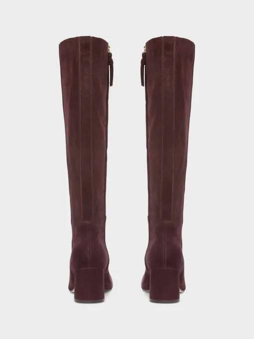 Cheap Hobbs Imogen Long Boot Aubergine