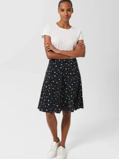 Best Hobbs Inez Skirt Navy Multi