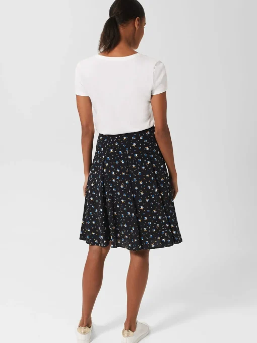 Best Hobbs Inez Skirt Navy Multi
