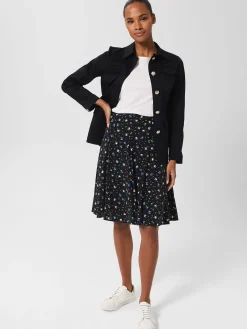 Best Hobbs Inez Skirt Navy Multi