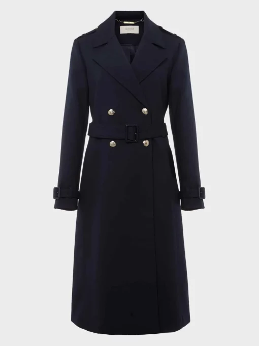 Shop Hobbs Isabelle Trench Navy