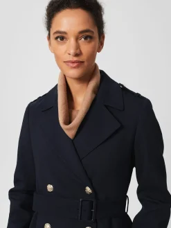 Shop Hobbs Isabelle Trench Navy