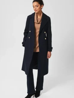 Shop Hobbs Isabelle Trench Navy
