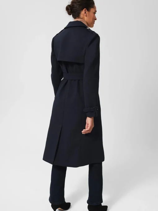 Shop Hobbs Isabelle Trench Navy