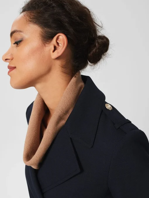 Shop Hobbs Isabelle Trench Navy
