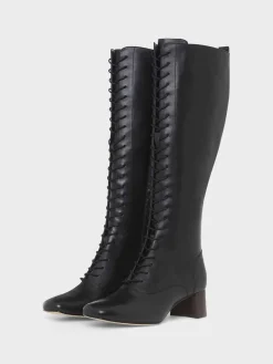 New Hobbs Issy Knee Boot Black
