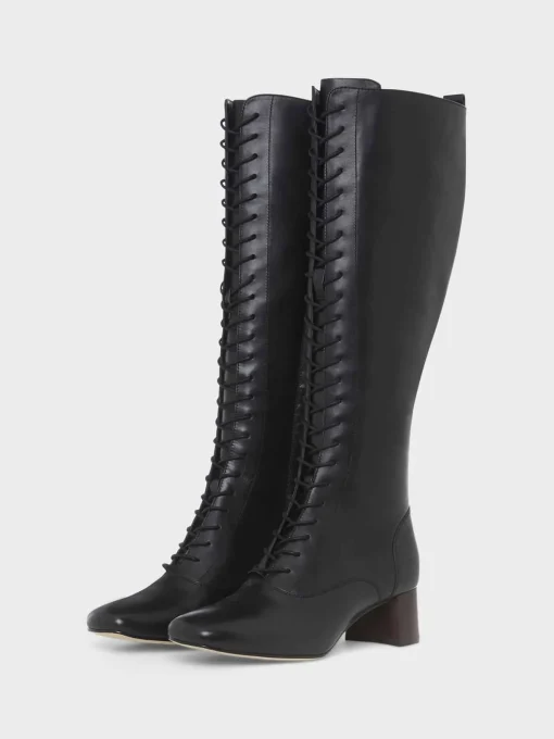 New Hobbs Issy Knee Boot Black
