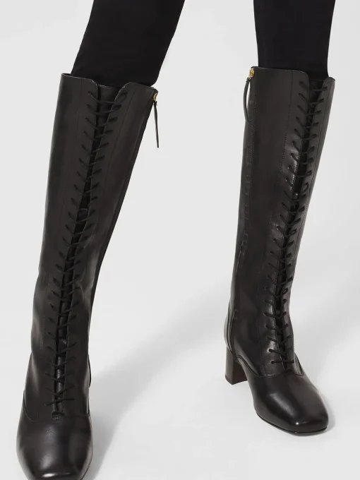 New Hobbs Issy Knee Boot Black