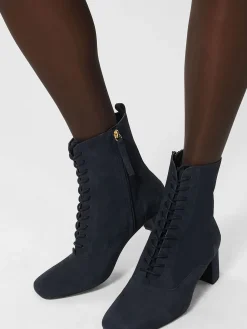 Best Sale Hobbs Issy Lace Up Navy