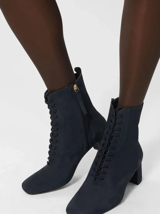 Best Sale Hobbs Issy Lace Up Navy