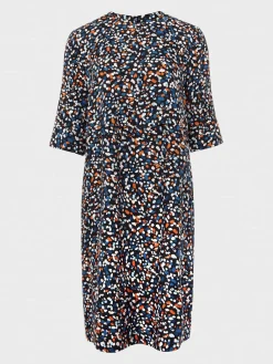 Cheap Hobbs Iza Tunic Dress Black Multi
