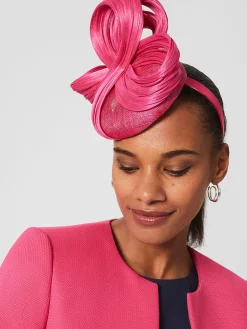 Best Sale Hobbs Jade Fascinator Bright Pink