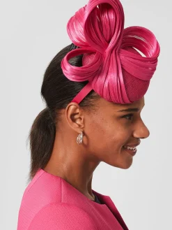 Best Sale Hobbs Jade Fascinator Bright Pink