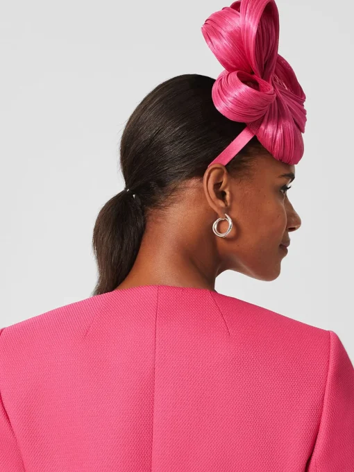 Best Sale Hobbs Jade Fascinator Bright Pink