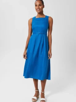 Cheap Hobbs Jaida Dress Imperial Blue