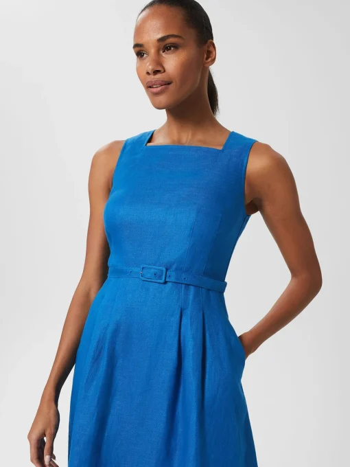 Cheap Hobbs Jaida Dress Imperial Blue