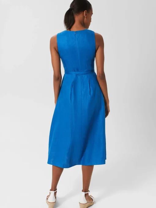 Cheap Hobbs Jaida Dress Imperial Blue
