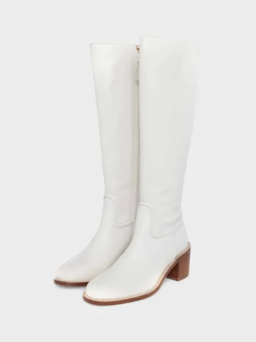 Flash Sale Hobbs Jenn Long Boot White