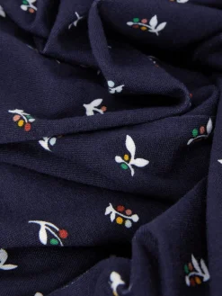Best Sale Hobbs Julia Printed Top Navy Multi