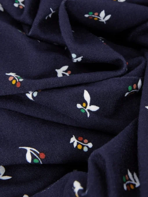 Best Sale Hobbs Julia Printed Top Navy Multi