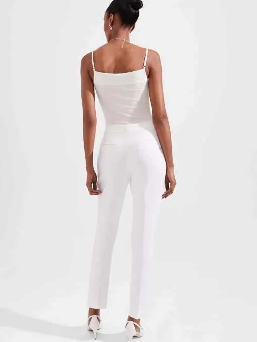 Store Hobbs Kaia Trousers Fresh Ivory