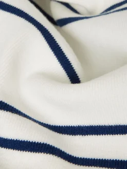Shop Hobbs Karissa Cotton Jumper Ivory Blue