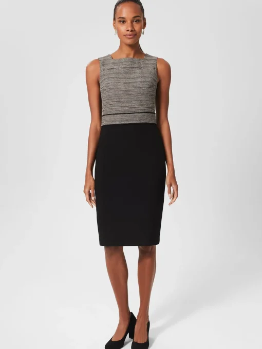 Best Hobbs Kathy Dress Black Ivory