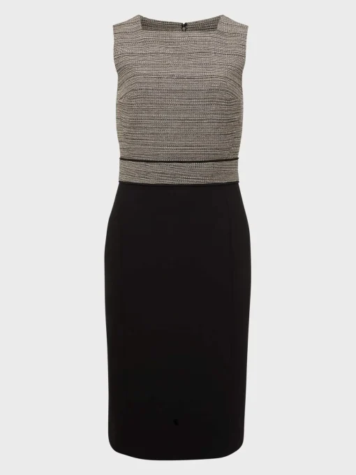 Best Hobbs Kathy Dress Black Ivory