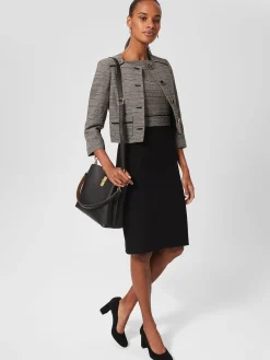Best Hobbs Kathy Dress Black Ivory