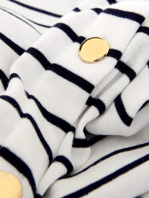 Best Hobbs Katie Button Back Top Ivory Hobbsnavy