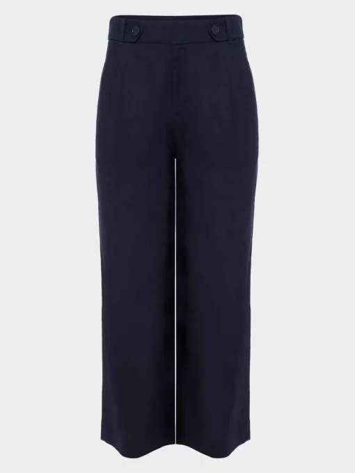 Cheap Hobbs Keighley Crop Trousers Navy