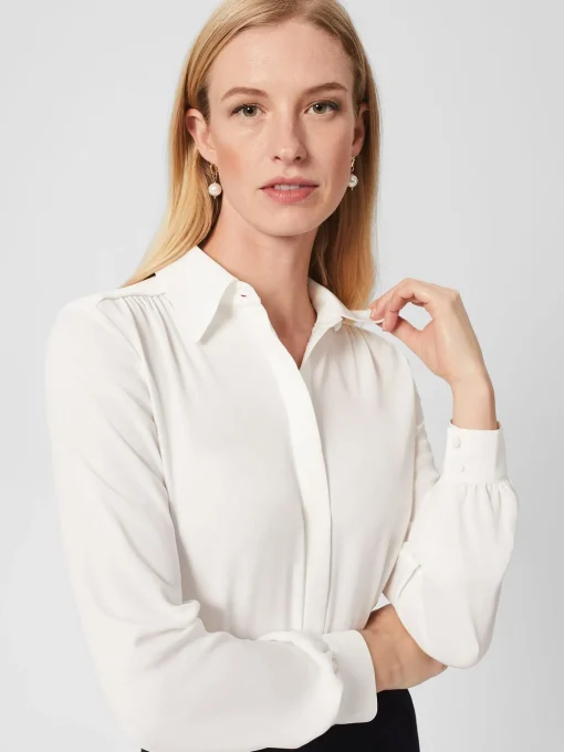 Clearance Hobbs Keston Blouse Ivory